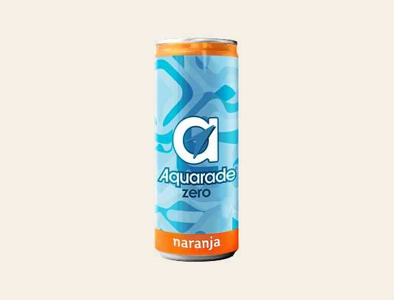 Lata Aquarade Naranja Zero