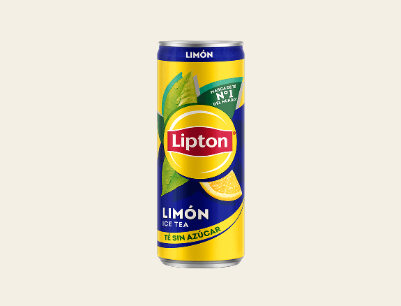 Lata Lipton Limón Zero
